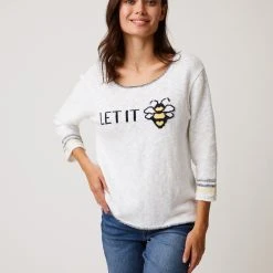 COTTON COUNTRY LET IT BEE PULLOVER
