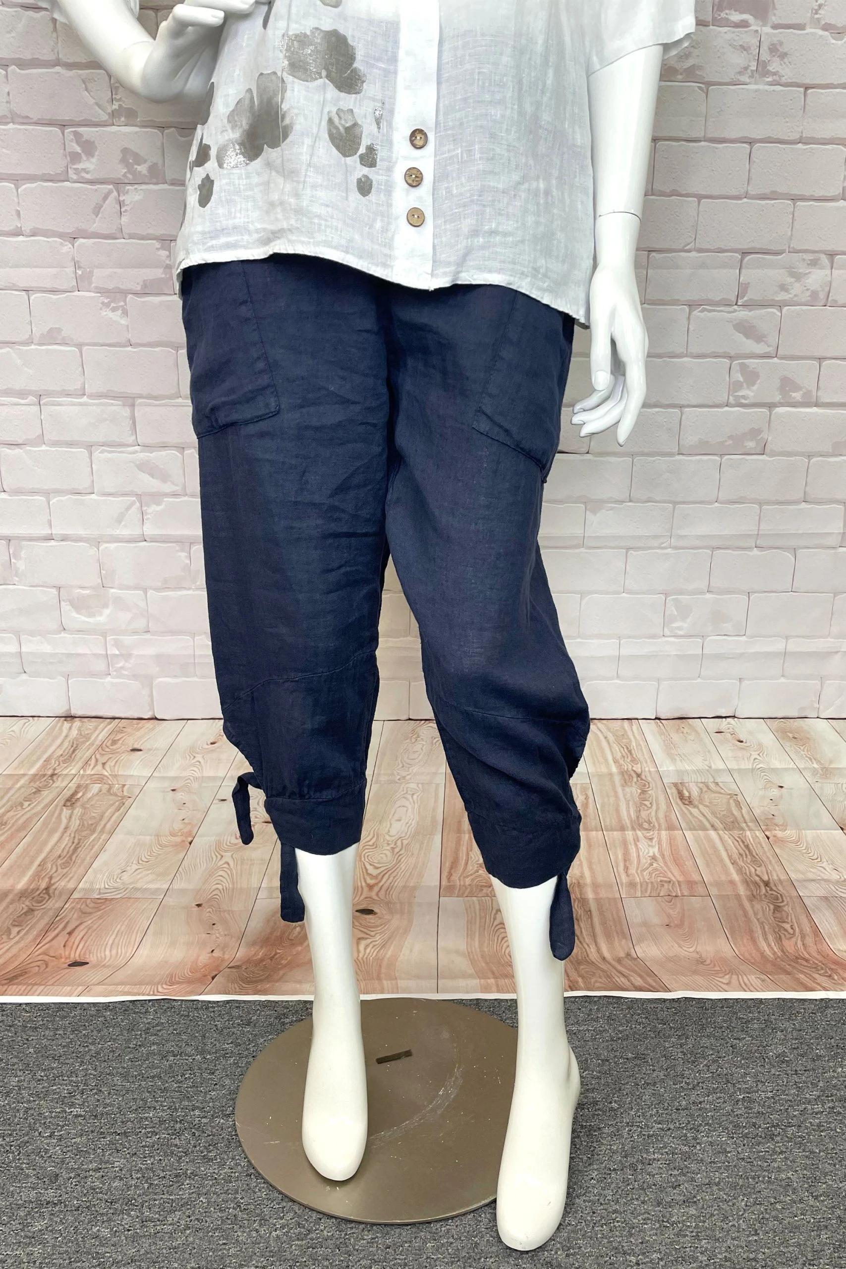 CHERISHH CAPRI WITH TIE HEM - Image 3