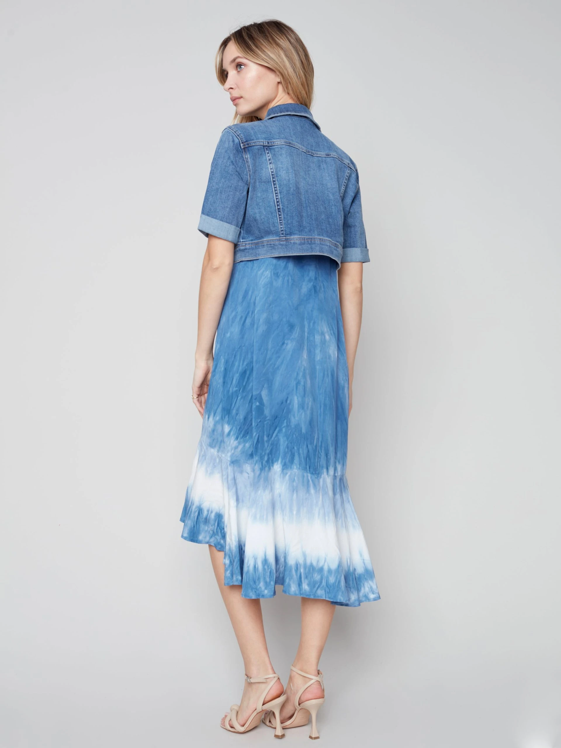 Charlie B CROP JEAN JACKET - Image 2