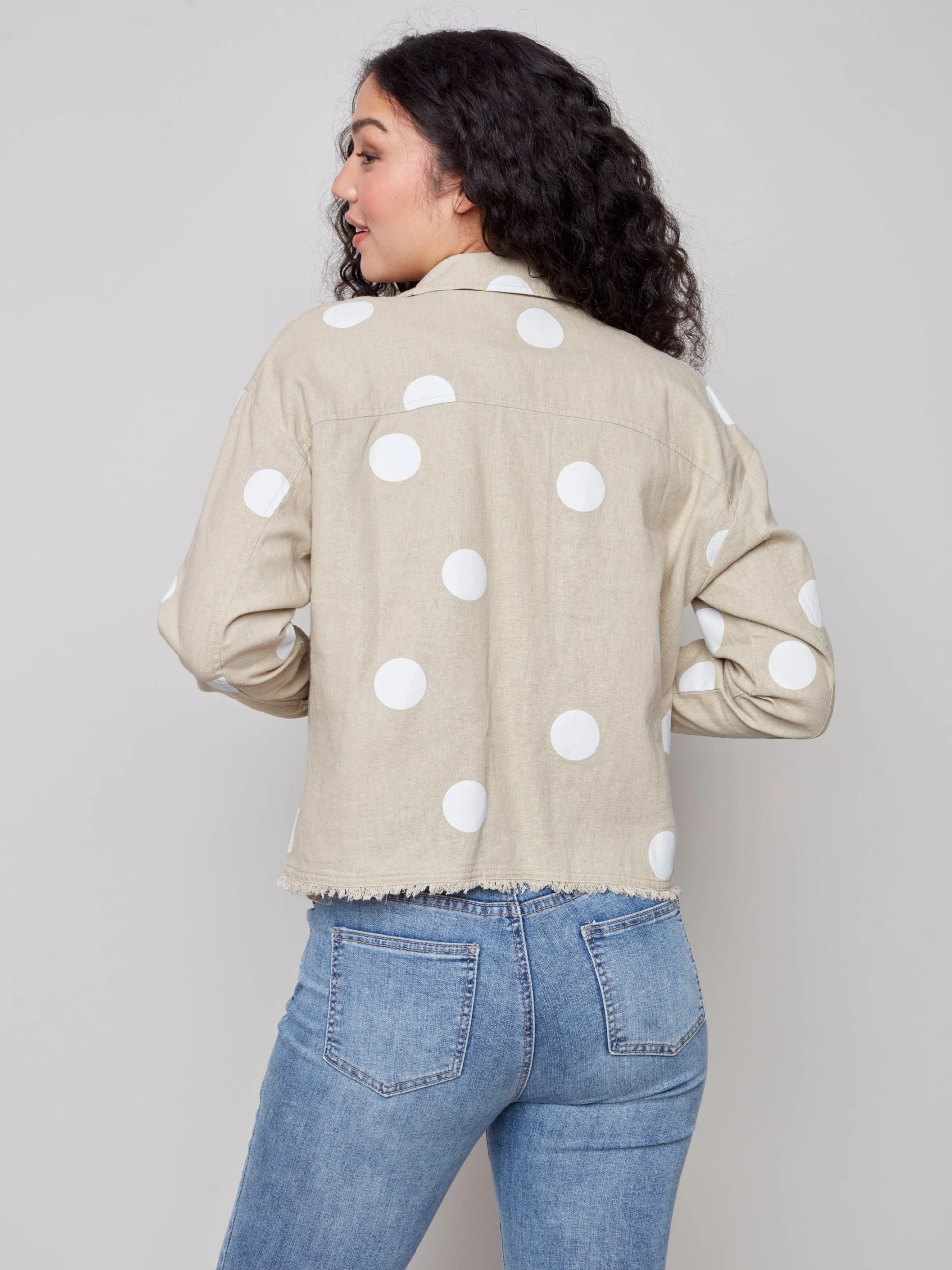 Charlie B POLKA DOT JACKET - Image 3