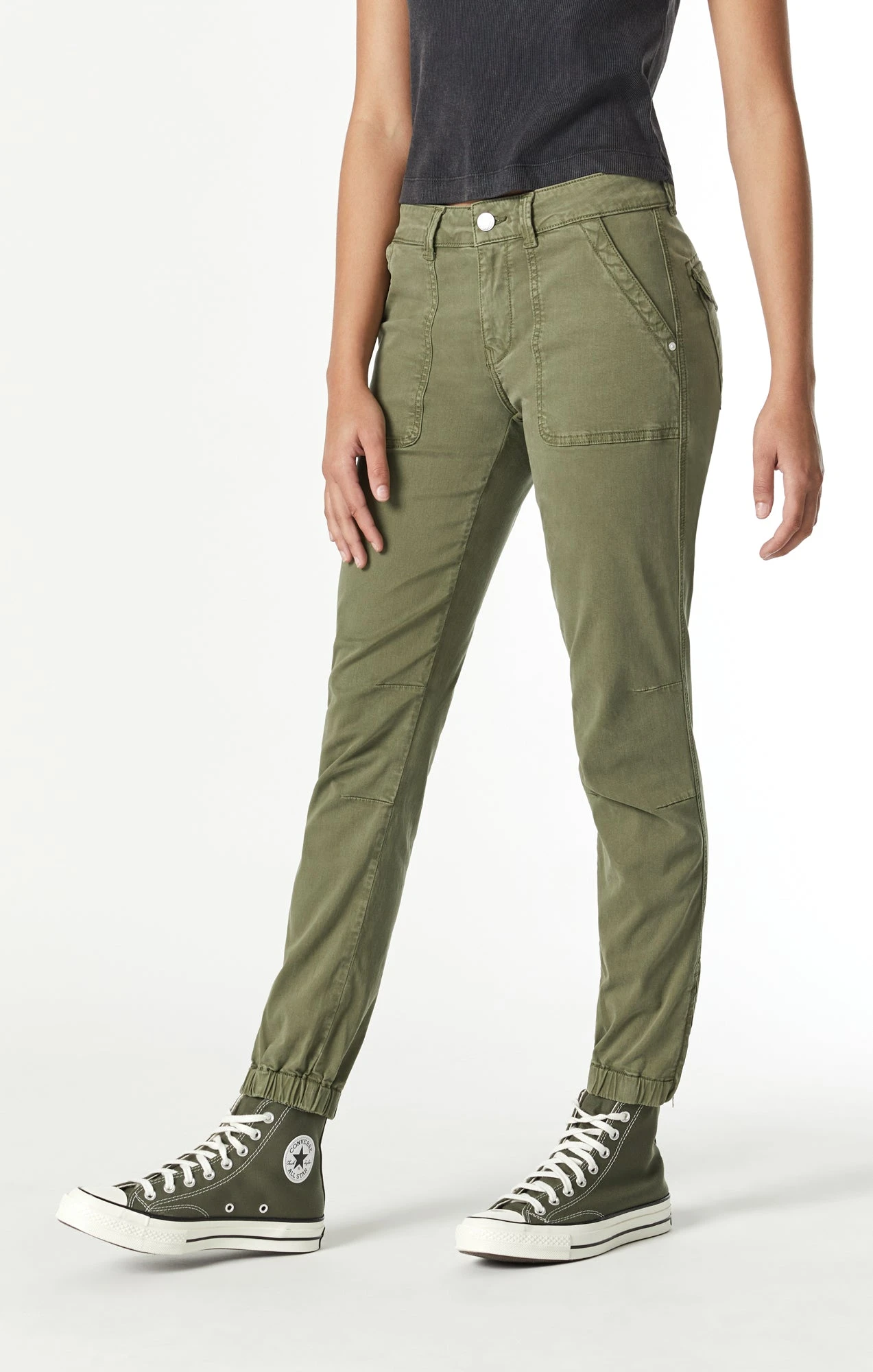Mavi IVY SLIM CARGO - LODEN GREEN - Image 2