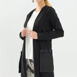 EVER SASSY HOODIE CARDIGAN